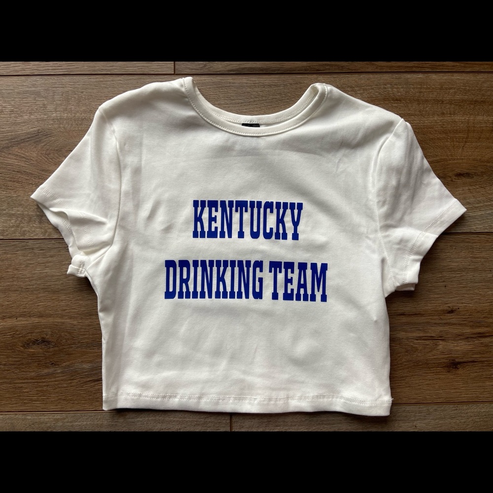 University of Kentucky Wildcats cropped tee